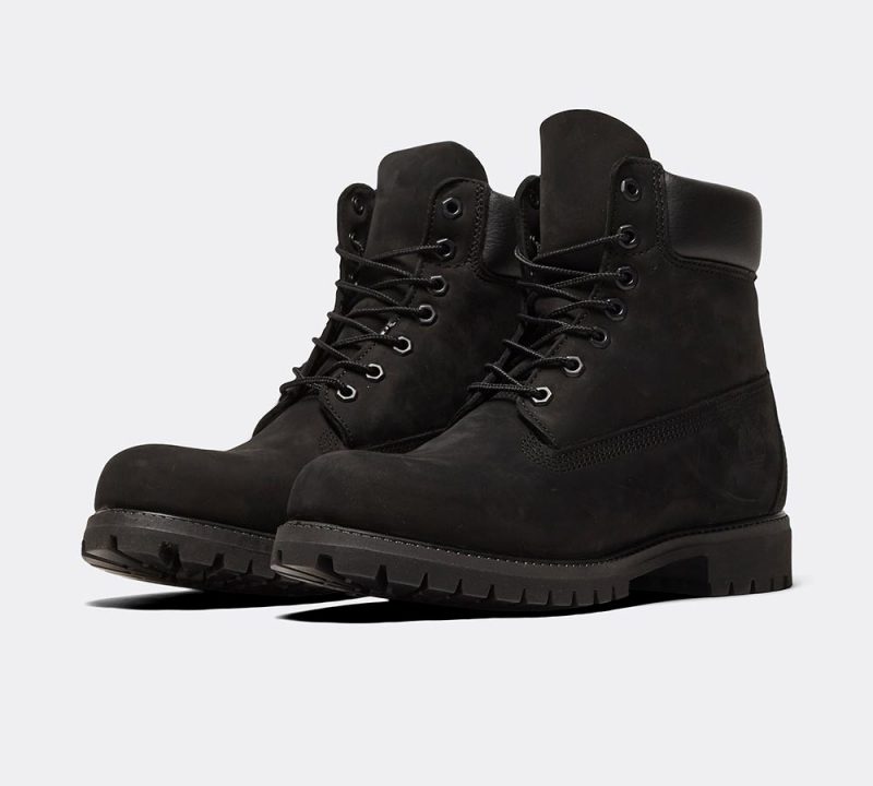 Timberland 6 Inch Premium Boot | Black Nubuck