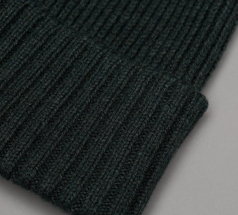 Tommy Hilfiger Small Logo Beanie Hat | Spruce Heather