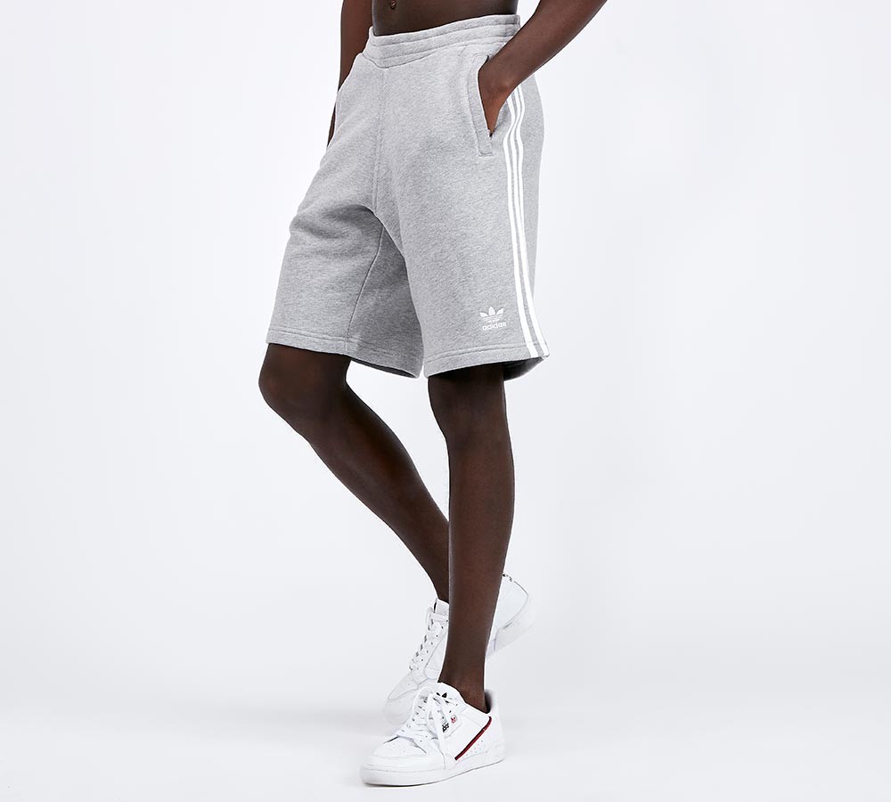 adidas Originals 3-Stripe Short | Grey
