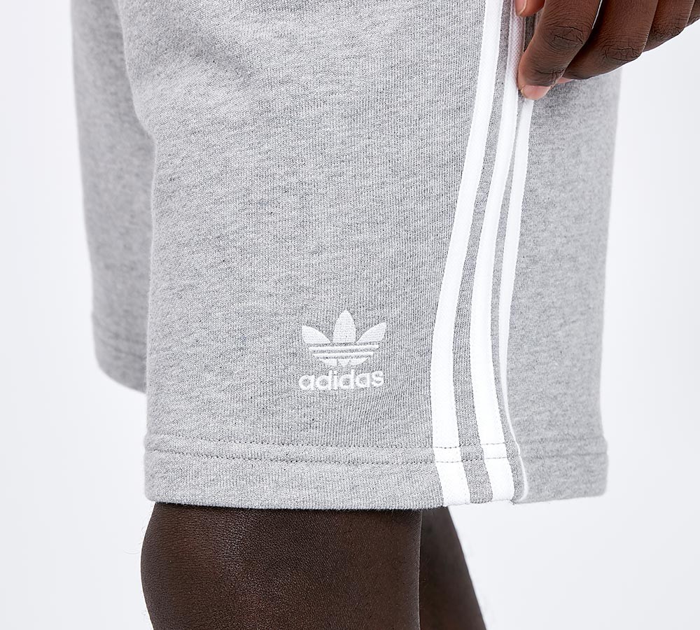adidas Originals 3-Stripe Short | Grey