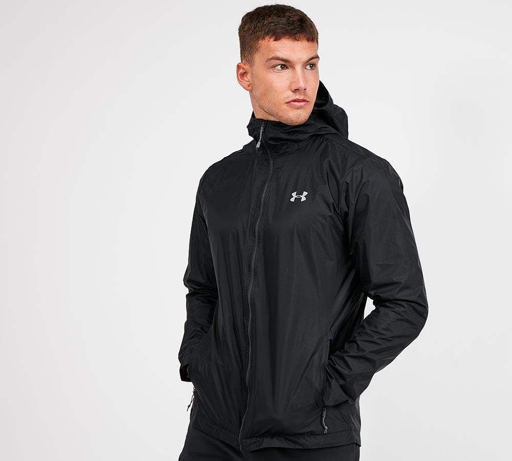 Under Armour Forefront Rain Jacket | Black