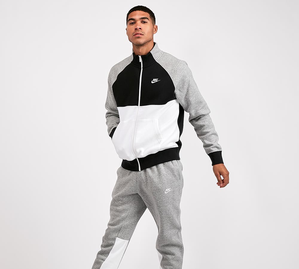 Nike Fleece Tracksuit | Dark Grey