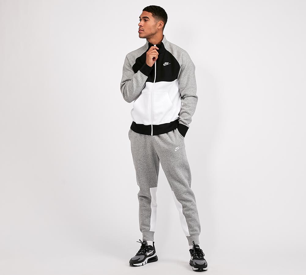 Nike Fleece Tracksuit | Dark Grey