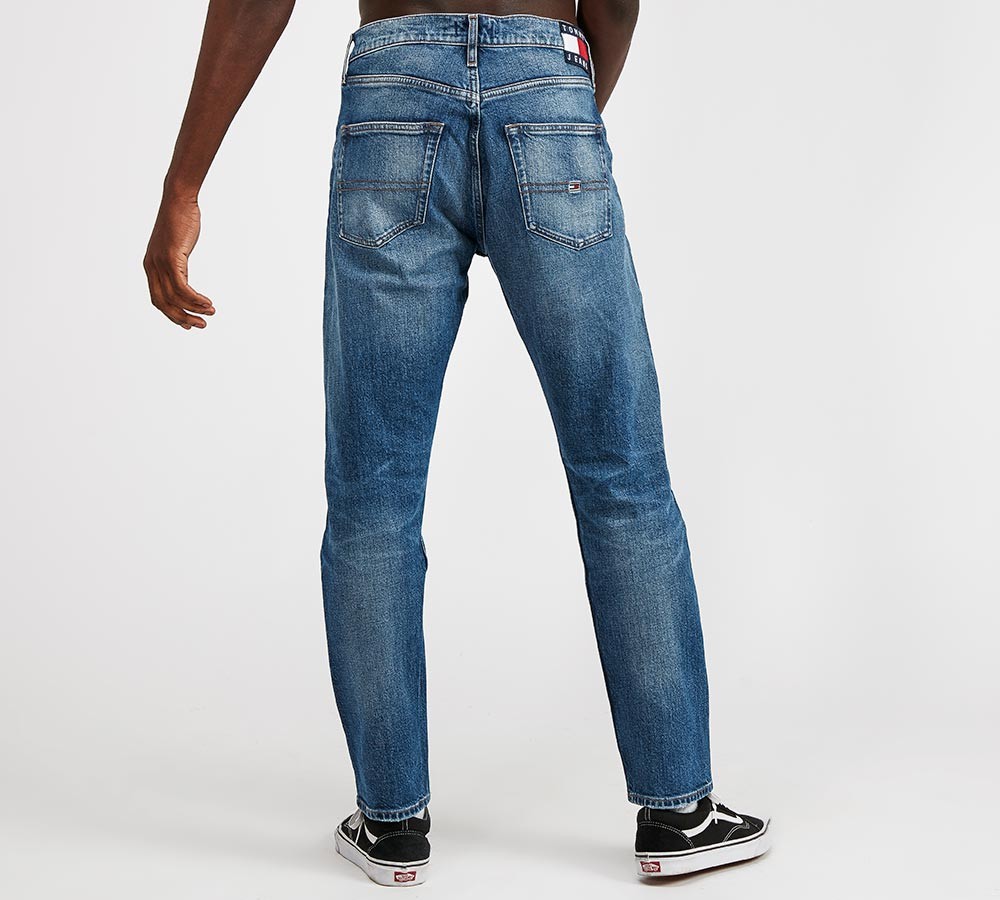 Tommy Jeans Modern Tapered 1988 Denim Jean | Navajo Medium Blue