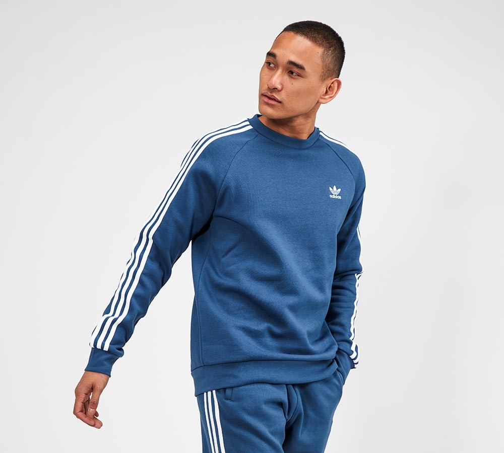 adidas Originals 3 Stripes Crewneck Sweatshirt