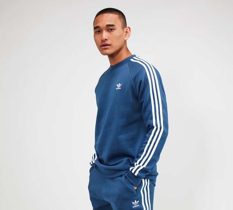 adidas Originals 3 Stripes Crewneck Sweatshirt