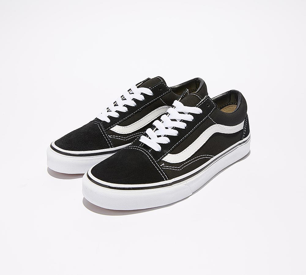 Vans Womens Old Skool Trainer | Black/White/White