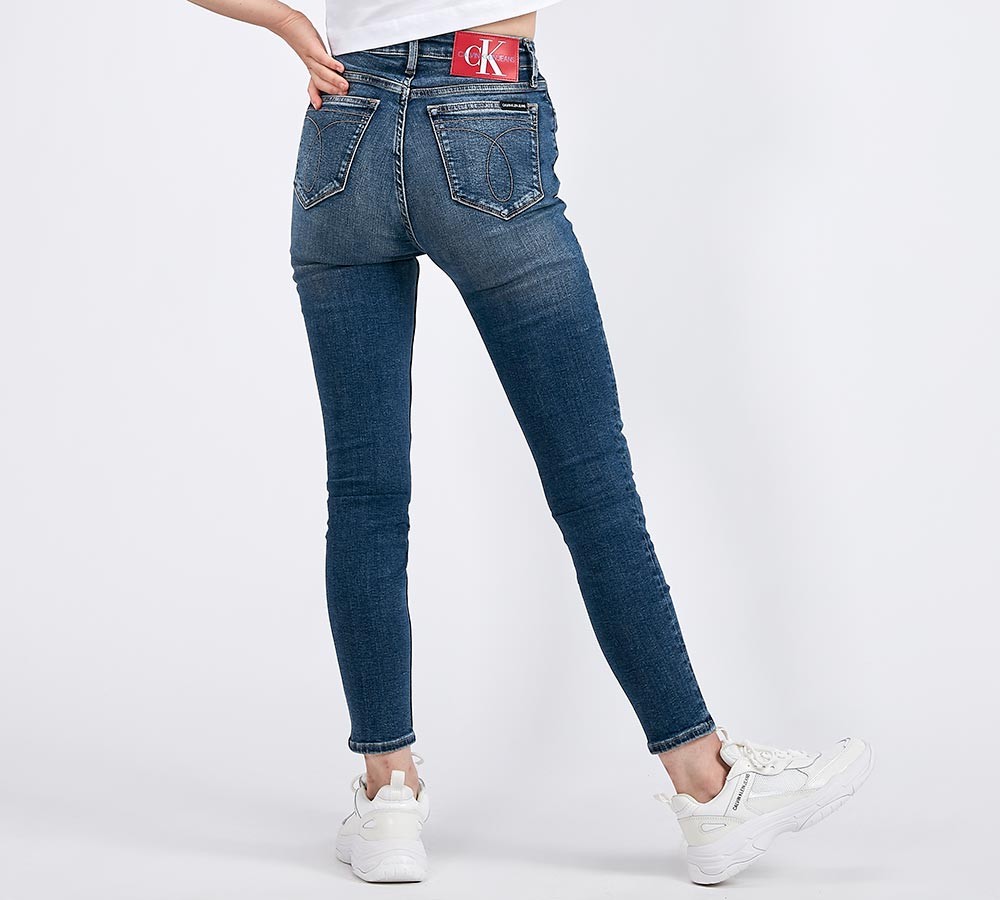 Calvin Klein Jeans Womens Skinny High Rise Jean