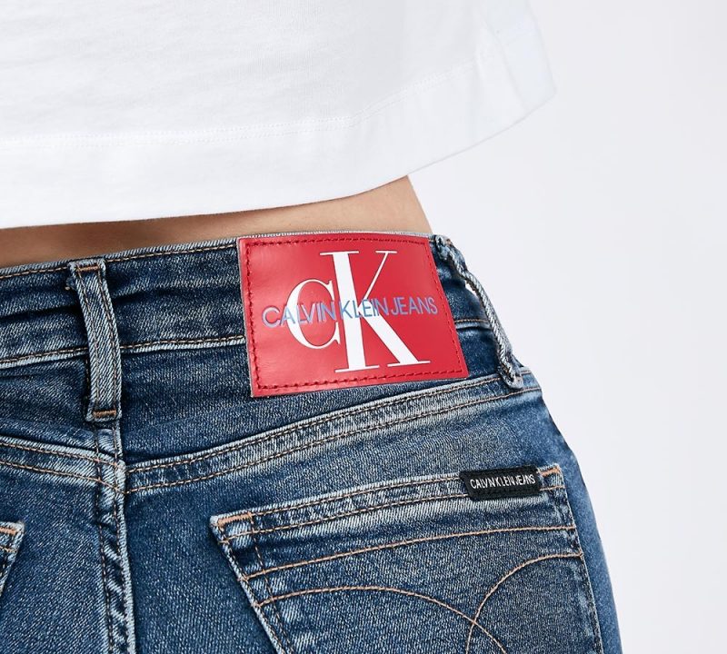 Calvin Klein Jeans Womens Skinny High Rise Jean