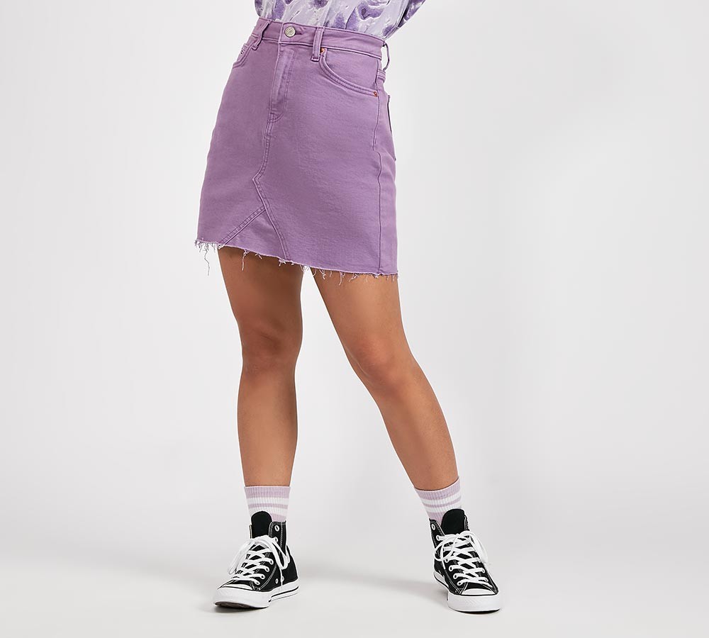 Tommy Jeans Womens Short Denim Skirt