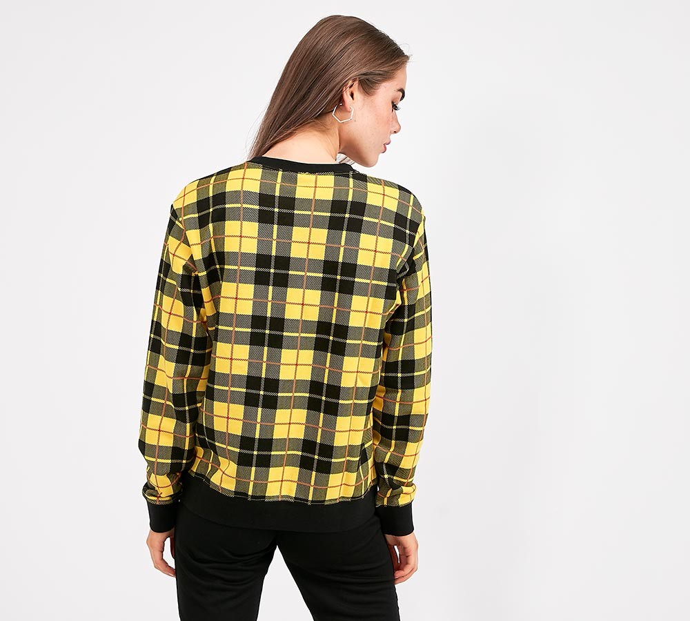 Nike Womens Plaid Sweatshirt