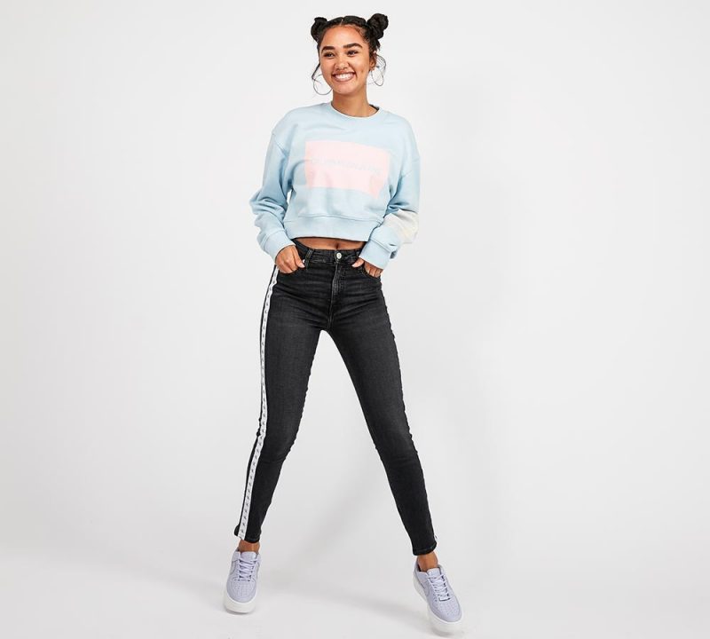 Calvin Klein Jeans Womens Skinny High Rise Jean