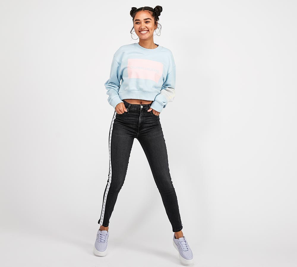 Calvin Klein Jeans Womens Skinny High Rise Jean