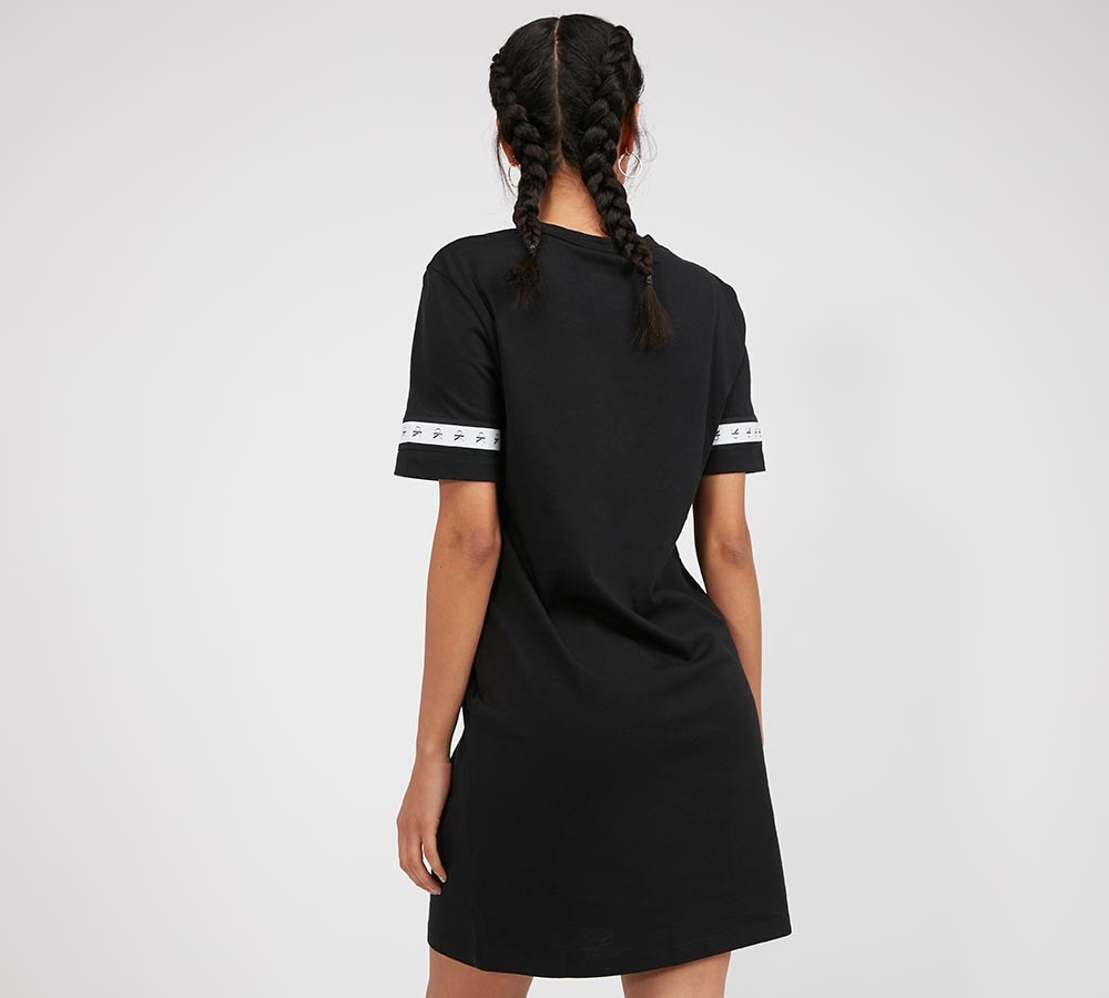 Calvin Klein Jeans Womens Sleeve Tape Dress