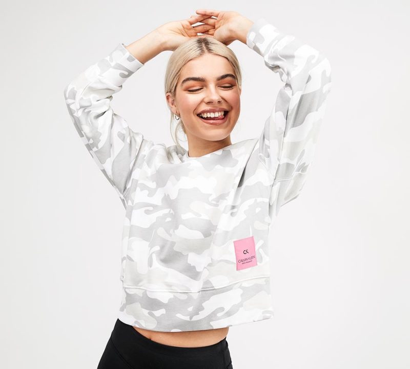 Calvin Klein Performance Womens Boxy Sweatshirt