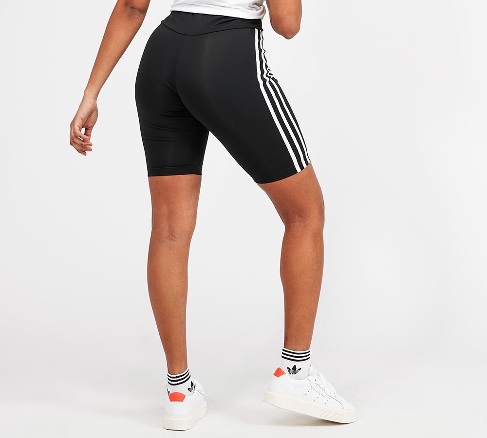 adidas Originals Womens Three Stripe High Cycling Short