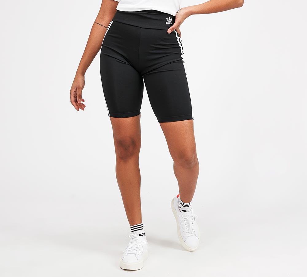adidas Originals Womens Three Stripe High Cycling Short