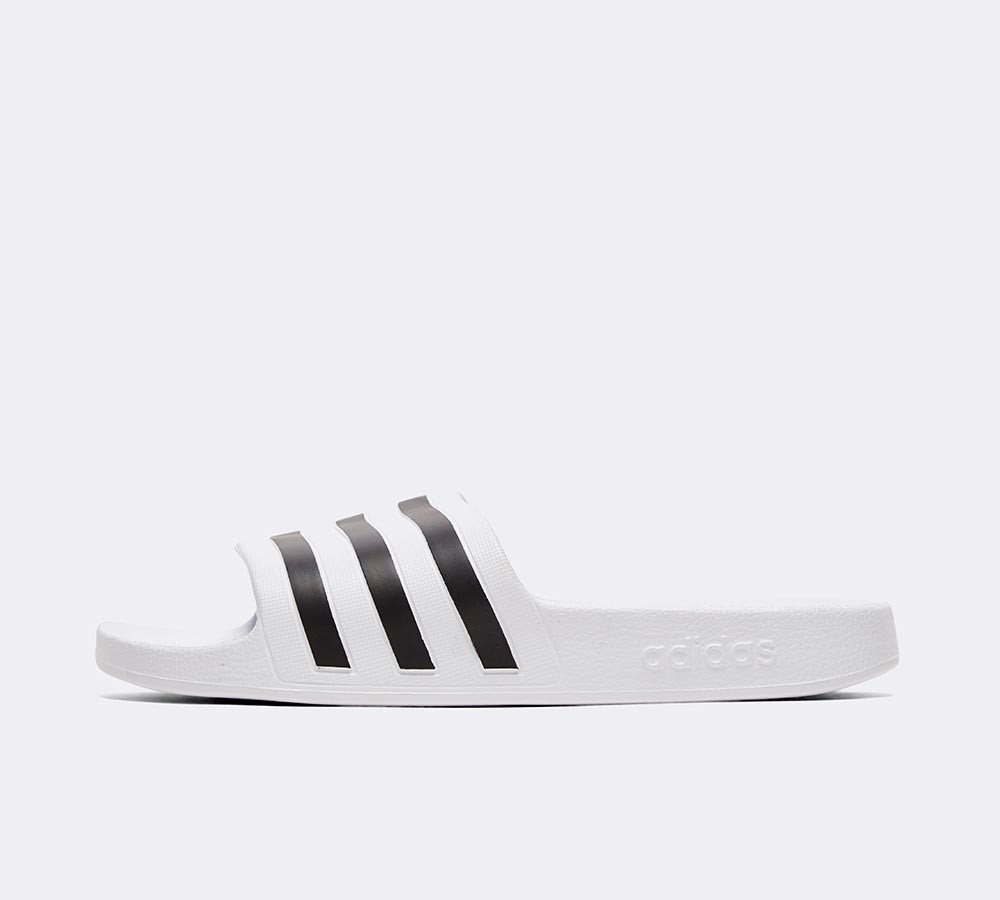 adidas Womens Adilette Aqua Slide | Footwear White