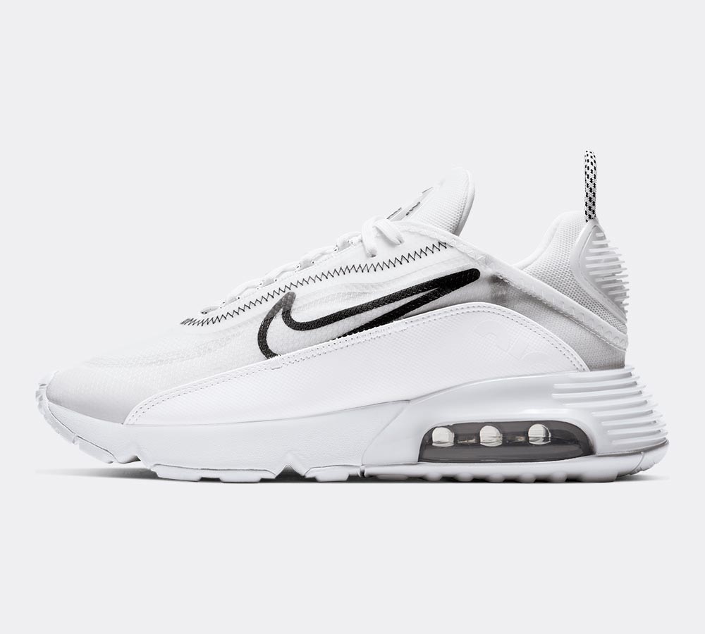 Nike Womens Air Max 2090 Trainer | White / Black / Wolf Grey