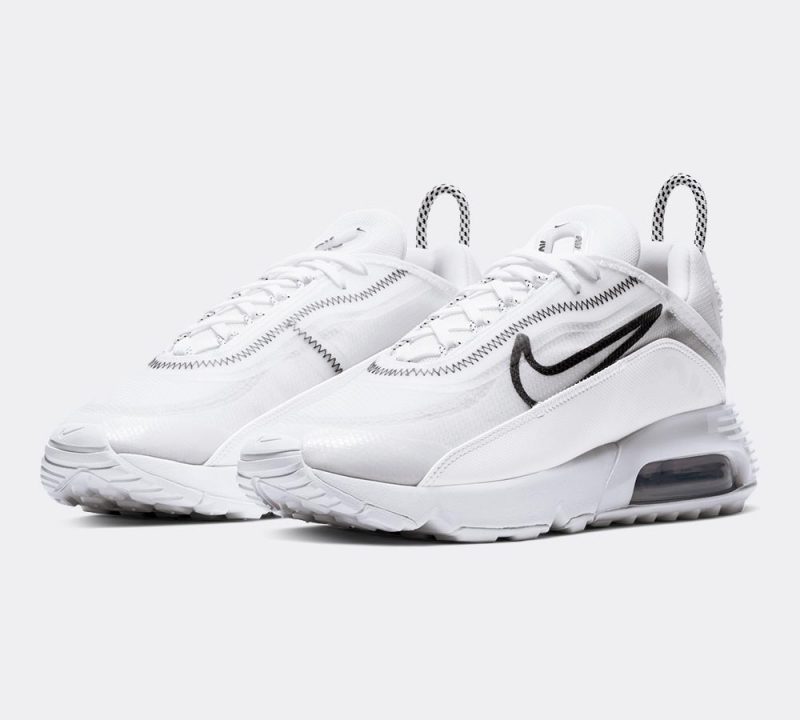 Nike Womens Air Max 2090 Trainer | White / Black / Wolf Grey
