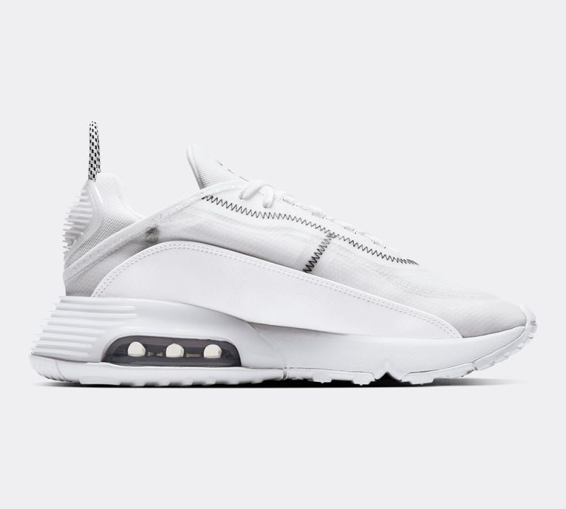 Nike Womens Air Max 2090 Trainer | White / Black / Wolf Grey