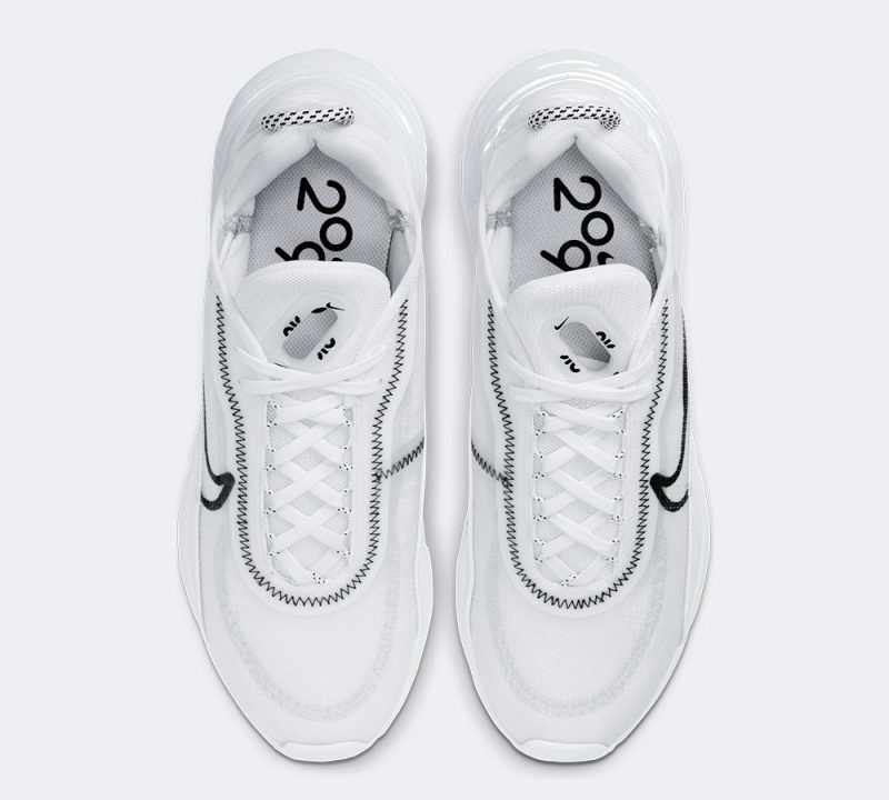 Nike Womens Air Max 2090 Trainer | White / Black / Wolf Grey