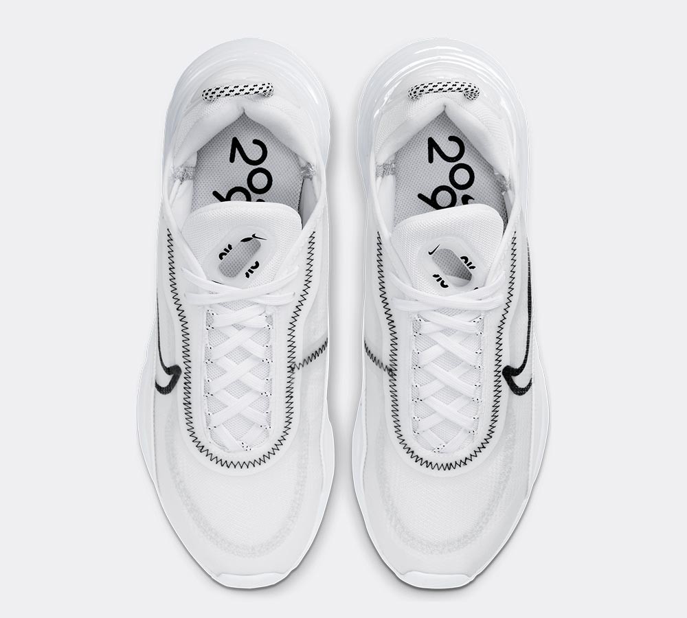 Nike Womens Air Max 2090 Trainer | White / Black / Wolf Grey
