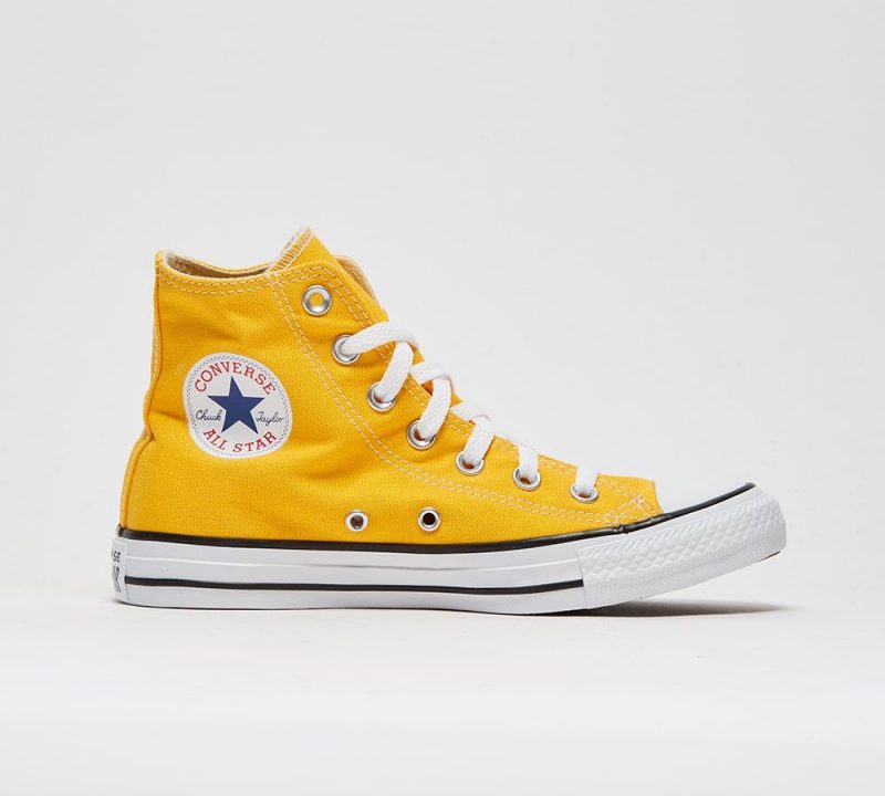 Converse Womens Chuck Taylor All Star High Trainer | Lemon Chrome