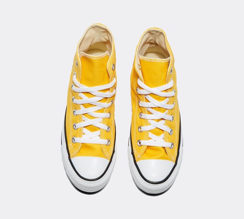 Converse Womens Chuck Taylor All Star High Trainer | Lemon Chrome