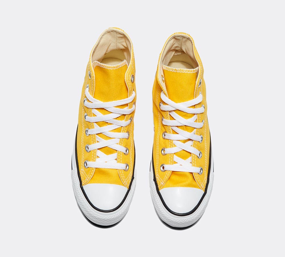 Converse Womens Chuck Taylor All Star High Trainer | Lemon Chrome
