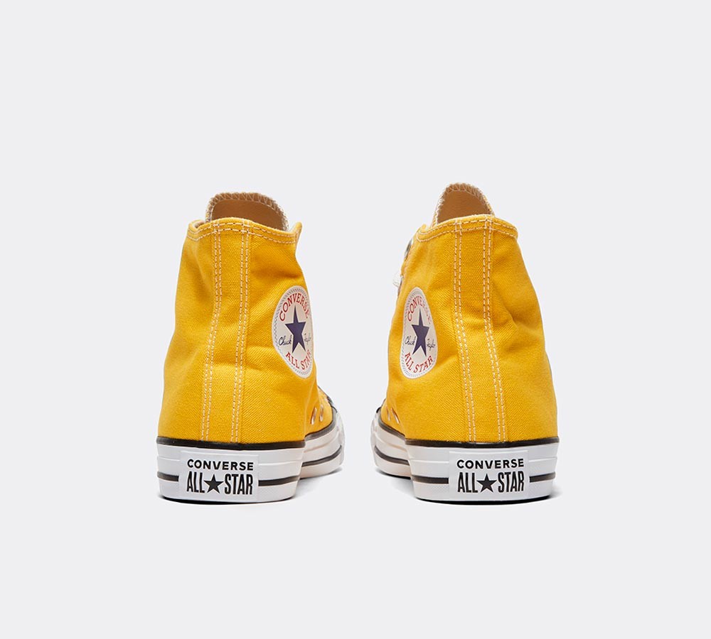 Converse Womens Chuck Taylor All Star High Trainer | Lemon Chrome