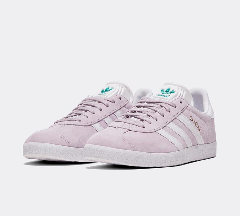 adidas Originals Womens Gazelle Trainer - Purple/White
