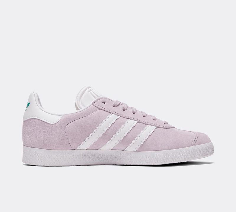 adidas Originals Womens Gazelle Trainer - Purple/White