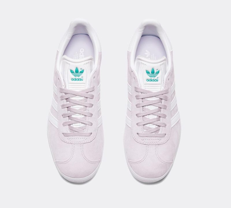 adidas Originals Womens Gazelle Trainer - Purple/White