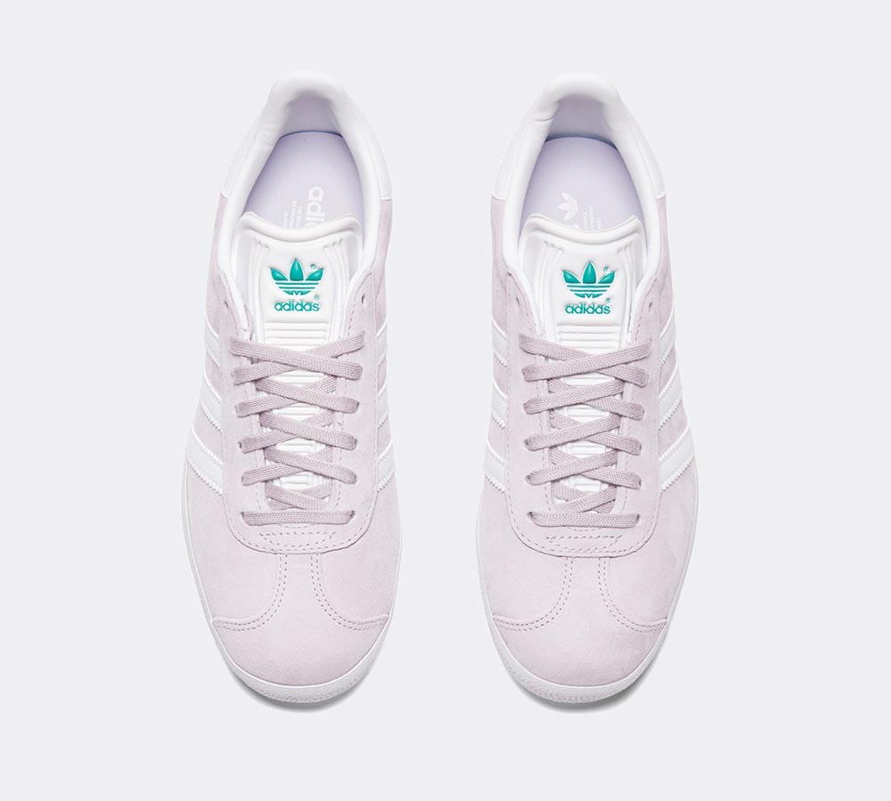 adidas Originals Womens Gazelle Trainer - Purple/White